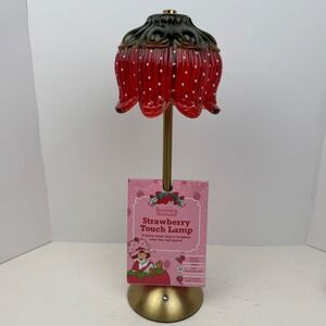 Strawberry Shortcake Touch Lamp USB Rechargeable Dimmable Glass Shade